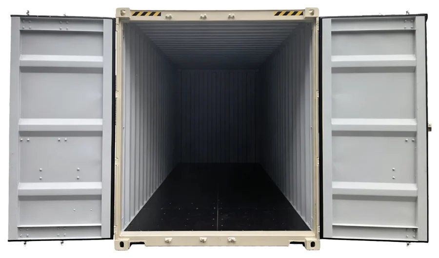 Neuer 20FT-Container mit offenen Türen, Hartholz-Sperrholzboden