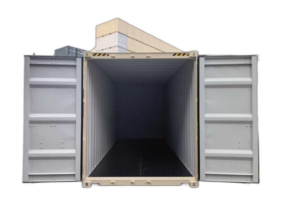20FT عالية والأبواب مفتوحة